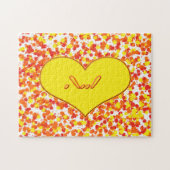 ASL-I Love You with Heart by Shirley Taylor Legpuzzel (Horizontaal)