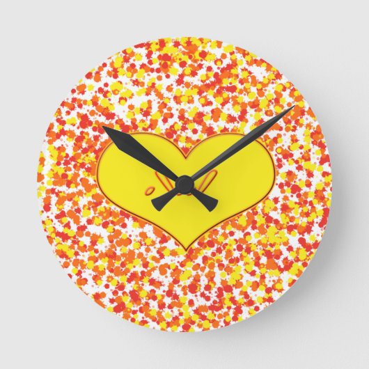 ASL-I Love You with Heart by Shirley Taylor Ronde Klok (Voorkant)