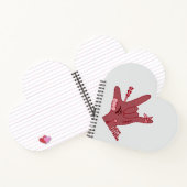 ASL ILY Design - Love Wounded But Still Strong Notitieboek (Binnen)