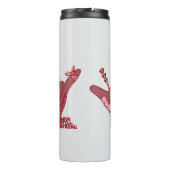 ASL ILY Design - Love Wounded But Still Strong Thermosbeker (Achterkant)