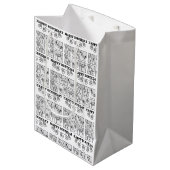ASL ILY Obsessie - Gefeliciteerd verjaardag! Medium Cadeauzakje (Voorkant Gekanteld)