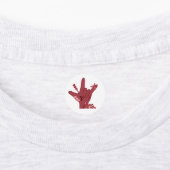 ASL ILY-ontwerp - Liefde gewond maar nog steeds st Labels (Aangebracht)