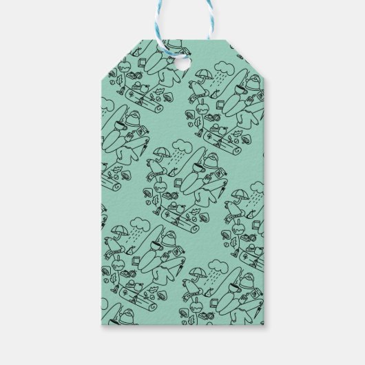 ASL ILY Thanks – Autumn Vibes  Cadeaulabel (Voorkant)