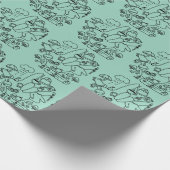 ASL ILY Thanks – Autumn Vibes  Cadeaupapier (Hoek)