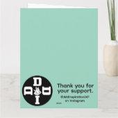 ASL ILY Thanks – Autumn Vibes  Kaart (Achterkant)