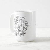 ASL ILY Thanks – Autumn Vibes  Koffiemok (Voorkant links)