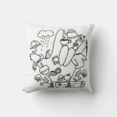 ASL ILY Thanks – Autumn Vibes Kussen (Voorkant)