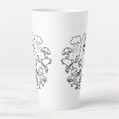 ASL ILY Thanks – Autumn Vibes  Latte Mok (Voorkant)