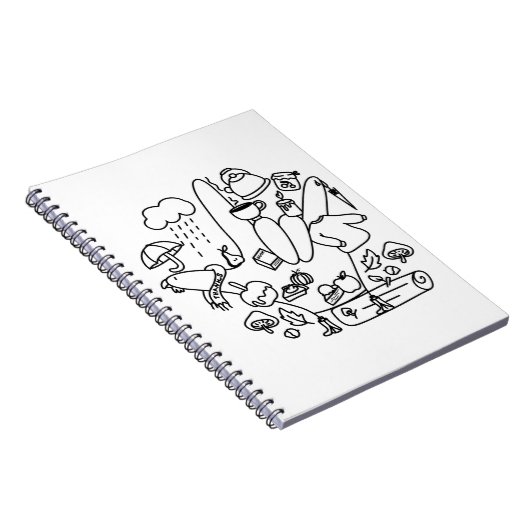 ASL ILY Thanks – Autumn Vibes  Notitieboek (Rechterzijde)