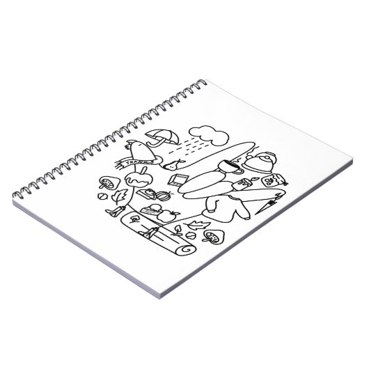 ASL ILY Thanks – Autumn Vibes  Notitieboek (Linkerzijde)