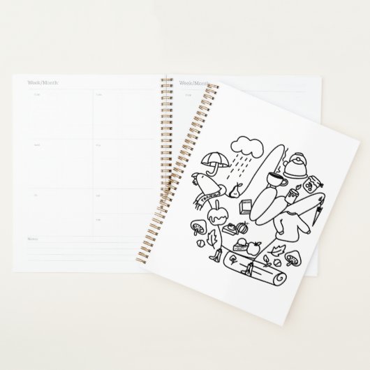 ASL ILY Thanks – Autumn Vibes  Planner (Display)
