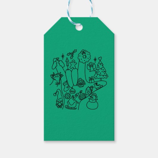 ASL ILY – Winter Vibes  Cadeaulabel (Voorkant)