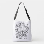 ASL ILY – Winter Vibes  Crossbody Tas (Achterkant)