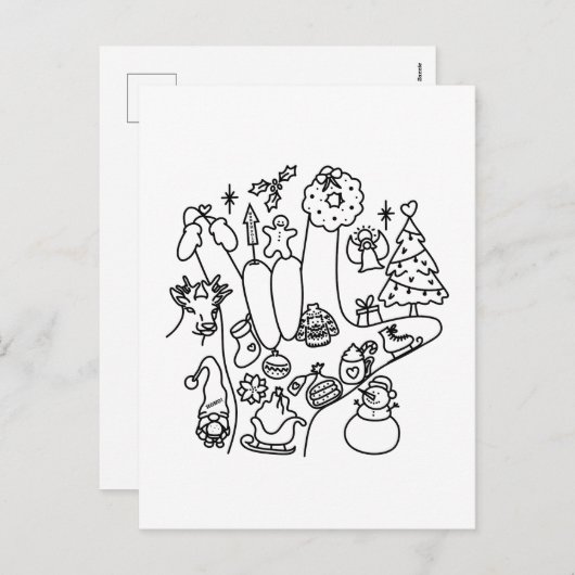 ASL ILY – Winter Vibes  Feestdagenkaart (Voorkant / Achterkant)