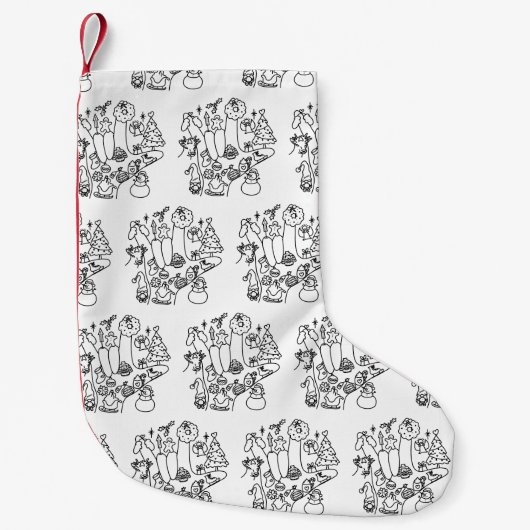 ASL ILY – Winter Vibes Kleine Kerstsok (Voorkant)