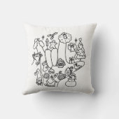 ASL ILY – Winter Vibes  Kussen (Achterkant)