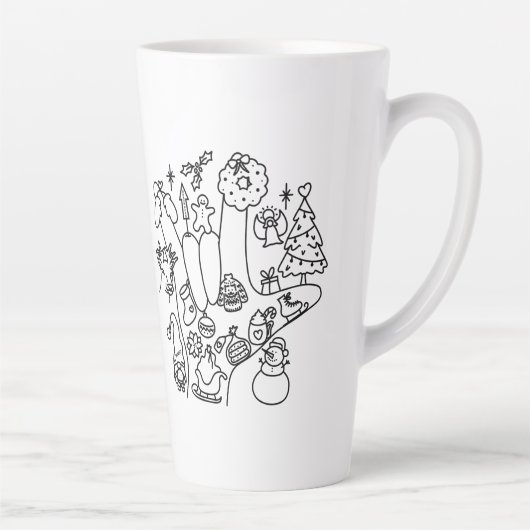 ASL ILY – Winter Vibes  Latte Mok (Rechts)