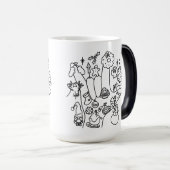 ASL ILY – Winter Vibes Magische Mok (Voorkant rechts)