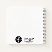 ASL ILY – Winter Vibes  Notitieboek (Achterkant)