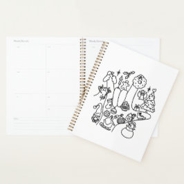 ASL ILY – Winter Vibes  Planner