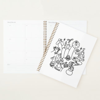ASL ILY – Winter Vibes  Planner