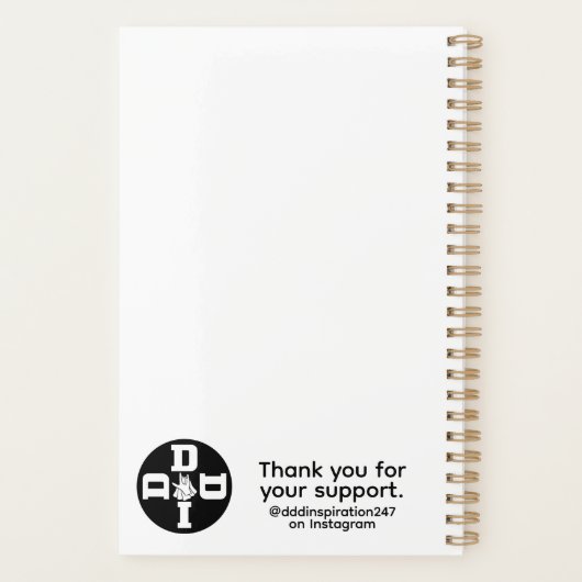 ASL ILY – Winter Vibes  Planner (Achterkant)