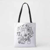 ASL ILY – Winter Vibes  Tote Bag (Voorkant)