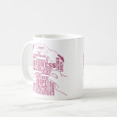 ASL - Innerlijke Schoonheid - Dove Cultuur "Vee Ve Koffiemok (Voorkant links)