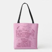 ASL - Innerlijke Schoonheid - Dove Cultuur "Vee Ve Tote Bag (Achterkant)