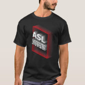 ASL Interpreter Job Title Appreciation Retro T-shirt (Voorkant)