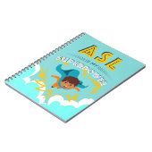ASL is mijn superkracht Notitieboek (Linkerzijde)