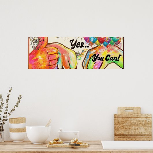 ASL Ja, je kunt POSTER (Keuken)