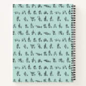 ASL Jade // American Sign Language Alphabet Notitieboek (Achterkant)