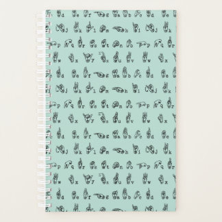 ASL Jade // American Sign Language Alphabet Planner