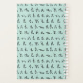 ASL Jade // American Sign Language Alphabet Planner (Achterkant)