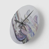 ASL Jesus Denim Coloring Ronde Klok (Hoek)