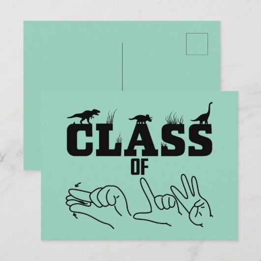 ASL - Klasse van 2026 - Afstuderen ASL Design Briefkaart (Voorkant / Achterkant)