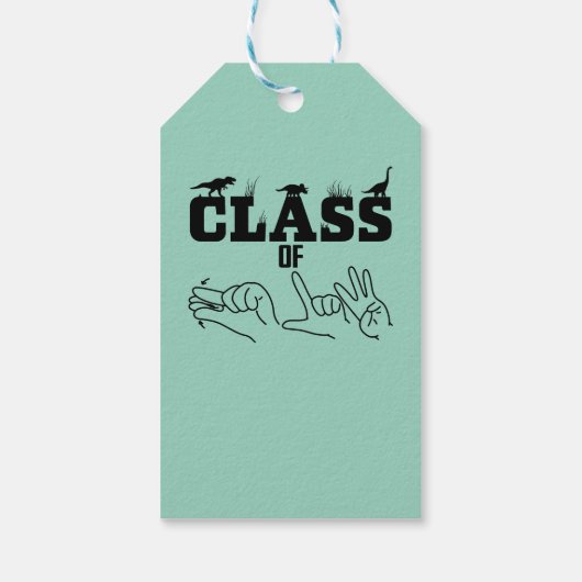 ASL - Klasse van 2026 - Afstuderen ASL Design Cadeaulabel (Achterkant)