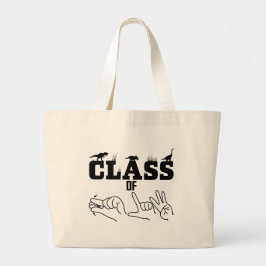 ASL - Klasse van 2026 - Afstuderen ASL Design Grote Tote Bag