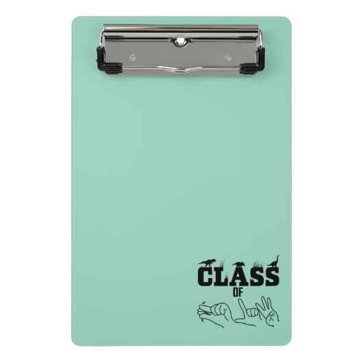 ASL - Klasse van 2026 - Afstuderen ASL Design Mini Klembord (Voorkant)