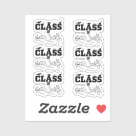 ASL - Klasse van 2026 - Afstuderen ASL Design Sticker