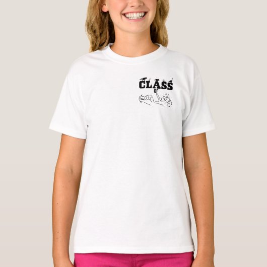 ASL - Klasse van 2026 - Afstuderen ASL Design T-shirt (Voorkant)