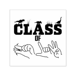 ASL - Klasse van 2026 - Afstuderen ASL Design Zelfinktende Stempel