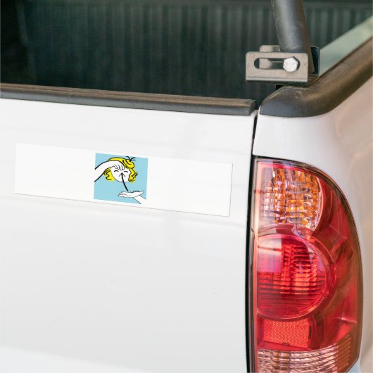 ASL Learn Bumpersticker (Op Truck)