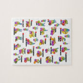 ASL Learning – Alphabet & Numbers Legpuzzel (Horizontaal)