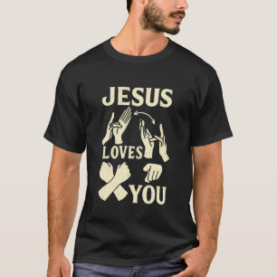 ASL leraar Amerikaanse gebarentaal christelijk Jez T-shirt