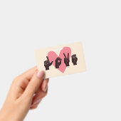 ASL Liefde IV - Valentijnsdag Badge (Handheld)