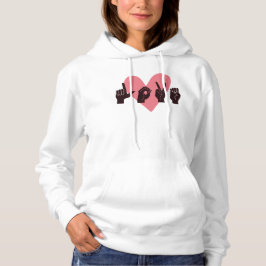 ASL Liefde IV - Valentijnsdag Hoodie