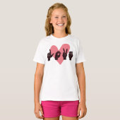 ASL Liefde IV - Valentijnsdag T-shirt (Voorkant volledig)