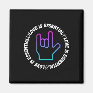 Asl Liefdesteken Handicapbewustzijn  Magneet